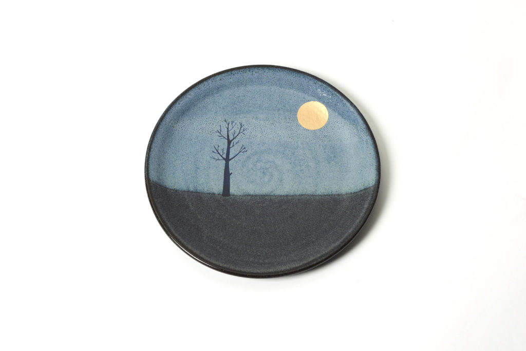 Gold Moon Side Plate, ~18cm, £24 + postage