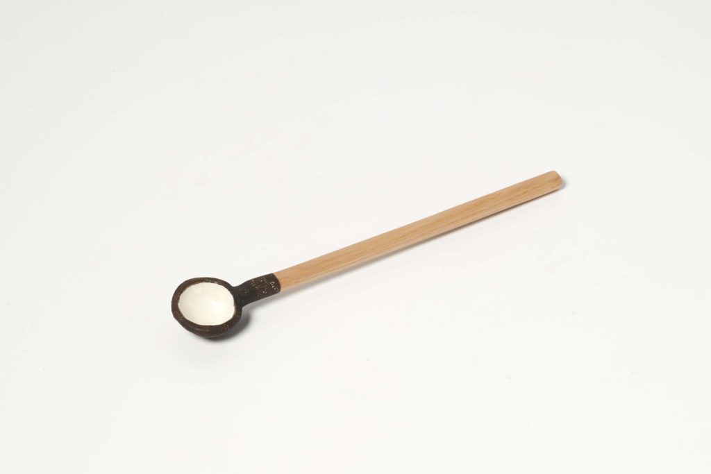 ash twig spoon